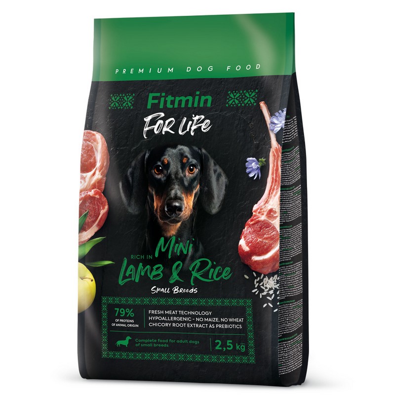 Fitmin dog For Life Lamb and Rice Mini 2,5 kg