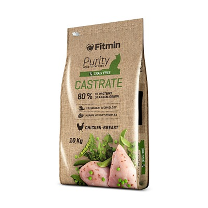 Fitmin cat Purity Castrate chicken breast 10 kg