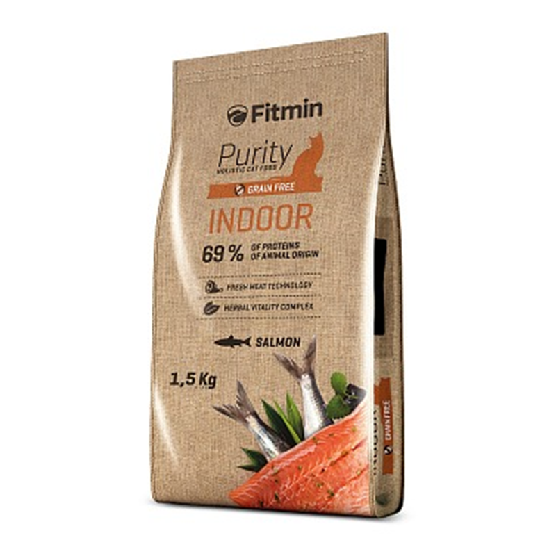 Fitmin cat Purity Indoor salmon 400 g