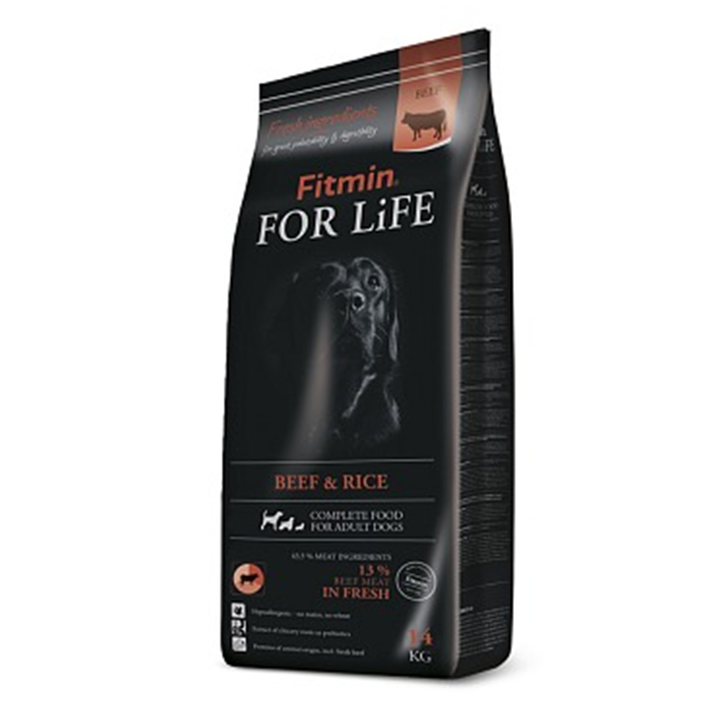 Fitmin dog For Life Beef & Rice 2,5 kg