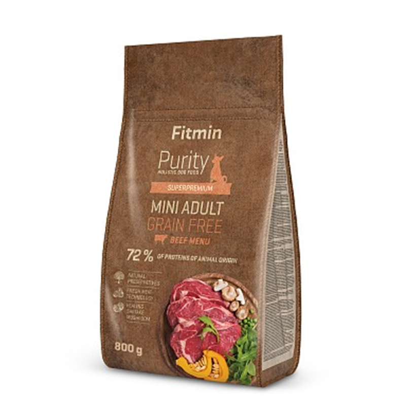 Fitmin dog Purity GF Adult Mini Beef 4 kg