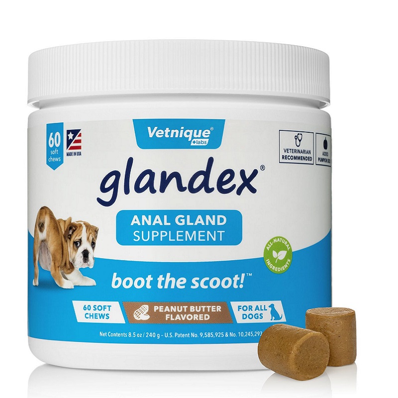 Glandex žuvacie tablety pre psy 30ks 120g