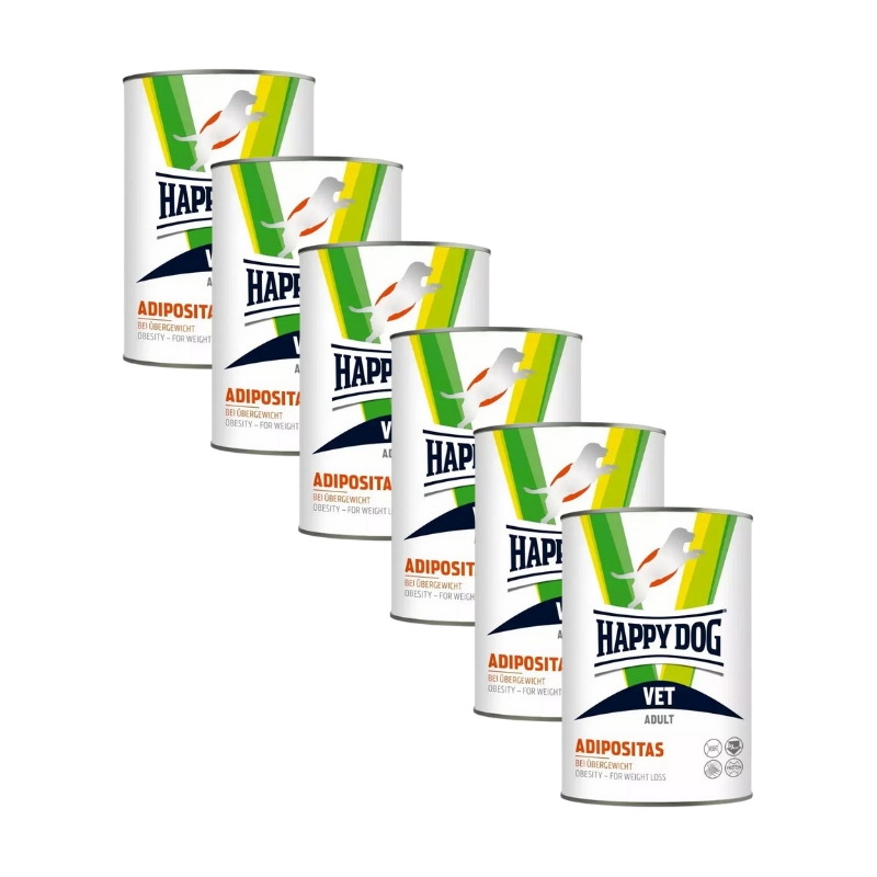 Happy dog VET Adipositas konzerva multipack 6 x 400g