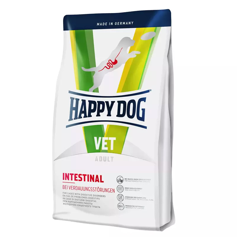 Happy dog VET Intestinal krmivo pre psov 12,5 kg