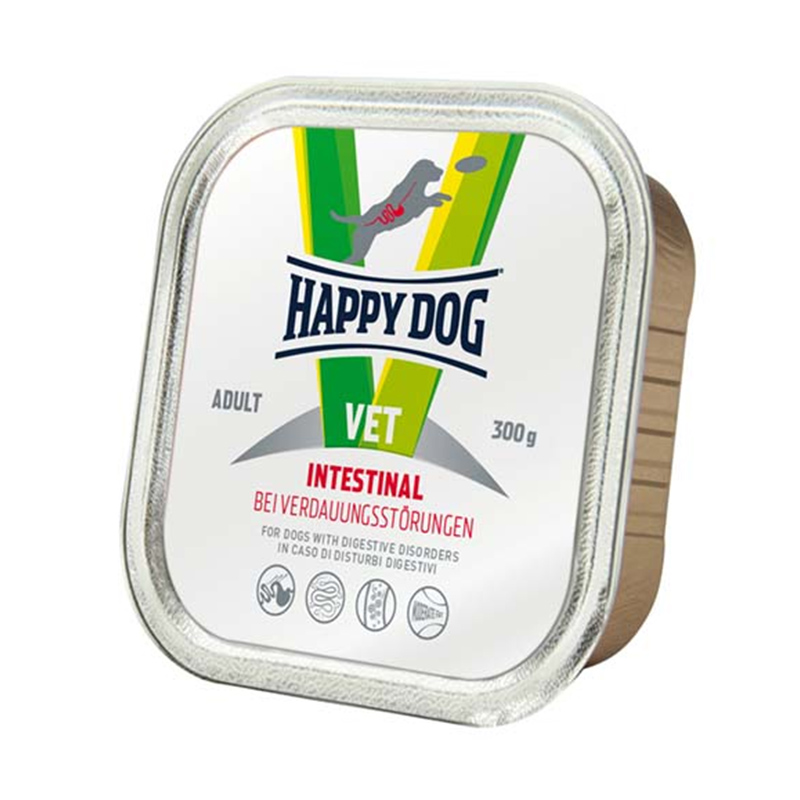 Happy dog VET Intestinal mäsová vanička 300 g