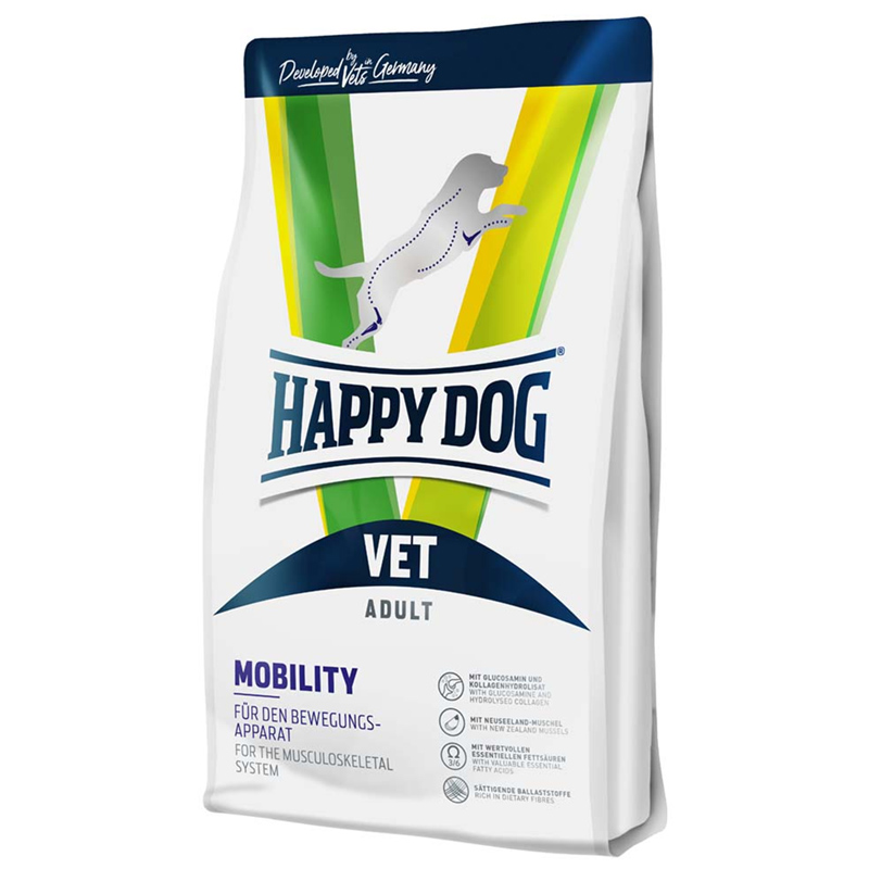 Happy dog VET Mobility krmivo pre psov 1 kg