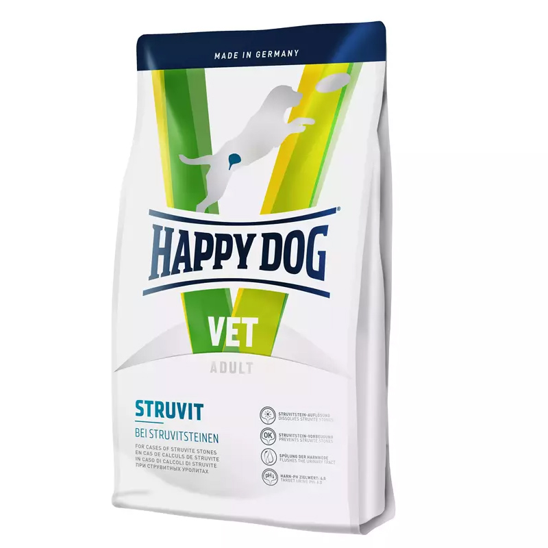 Happy dog VET Struvit krmivo pre psov 1 kg