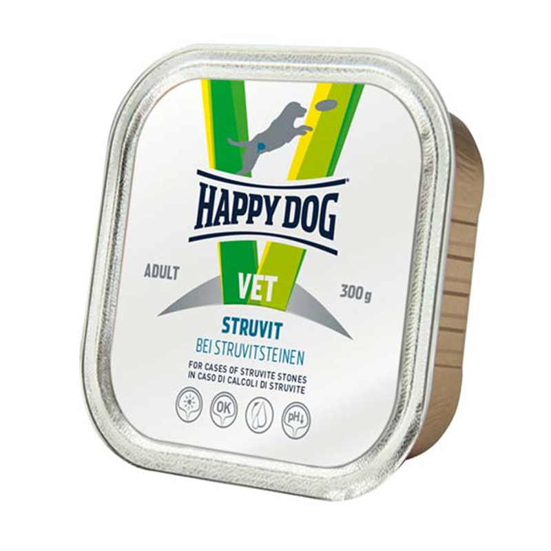 Happy dog VET Struvit mäsová vanička pre psov 300 g