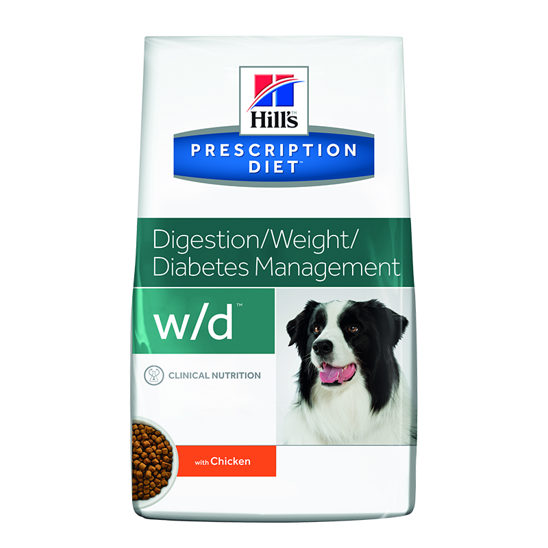 Hills Diet dog w/d Digestive/Weight Diabetic Management granule pre psov 1,5 kg