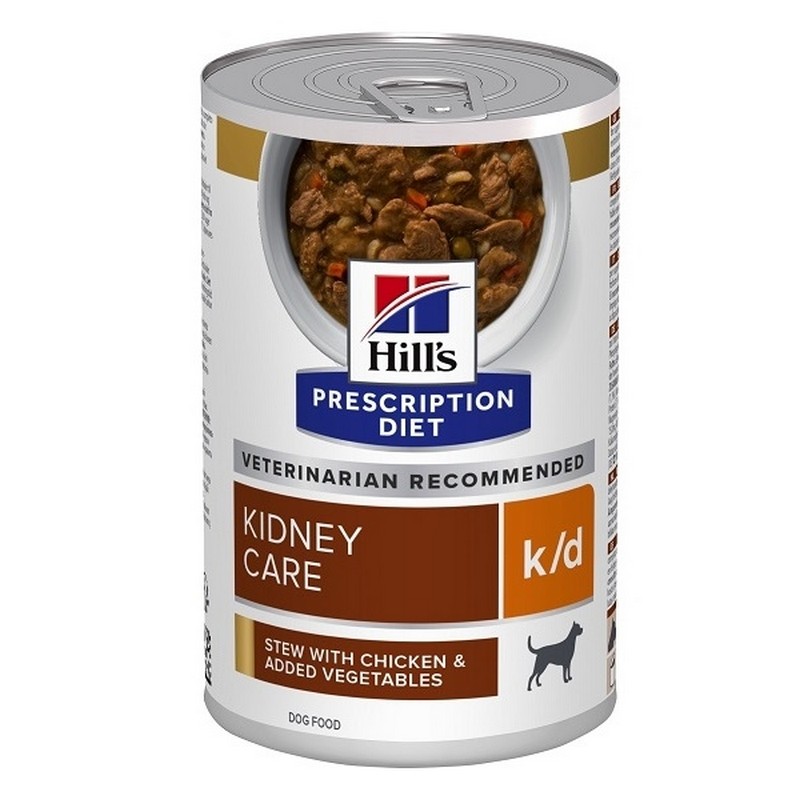 Hill s Diet k/d Kidney Care Chicken & Vegetables konzerva pre psy 354 g
