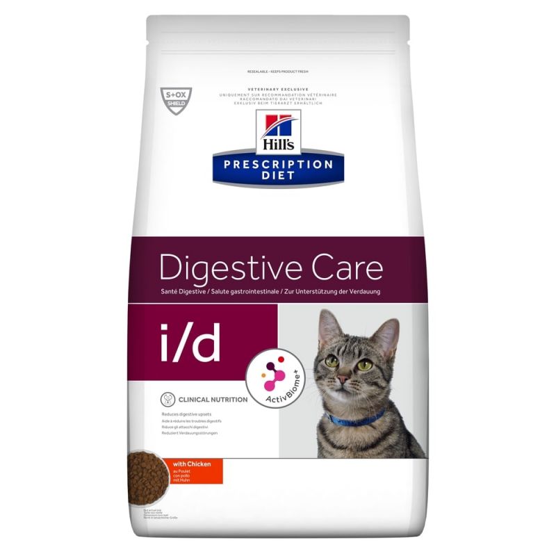 Hill's Diet i/d Digestive Care AB+ Chicken granule pre mačky 1,5 kg