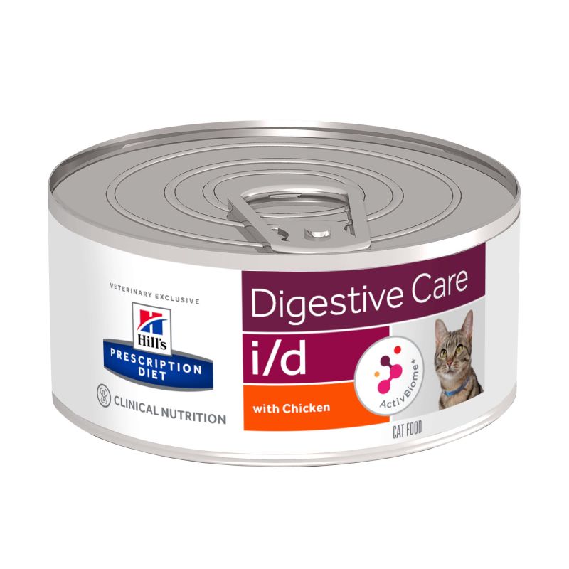 Hill's Diet i/d Digestive Care AB+ Chicken konzerva pre mačky 156 g