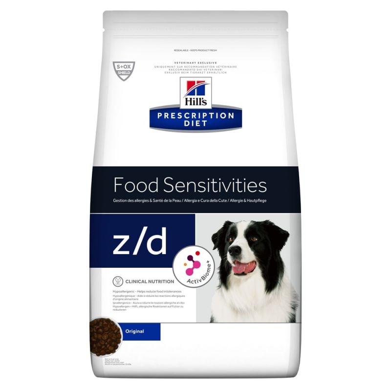 Hill's Diet z/d Food Sensitivities AB+ granule pre psy 3 kg