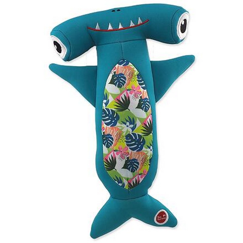 Hraka Dog Fantasy Water Float kladivk plvajci S PET faou tyrkysov 33 cm