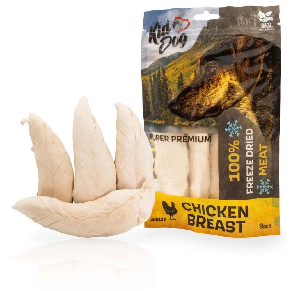 Kid dog Kuracie cel prsia suen mrazom 50g
