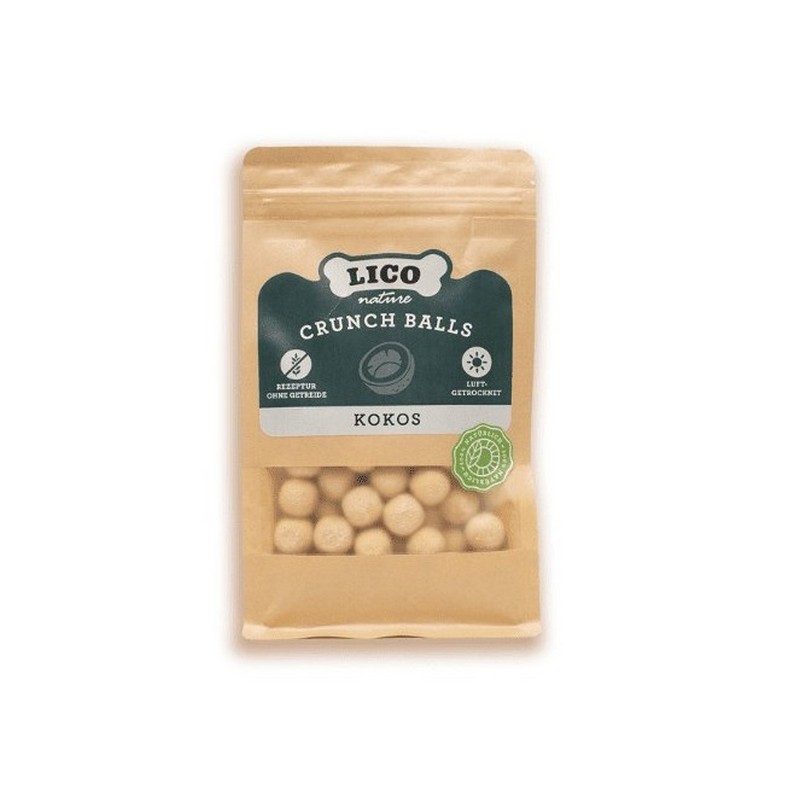 LICO chrumkavé kokosové guľôčky pre psov 250g