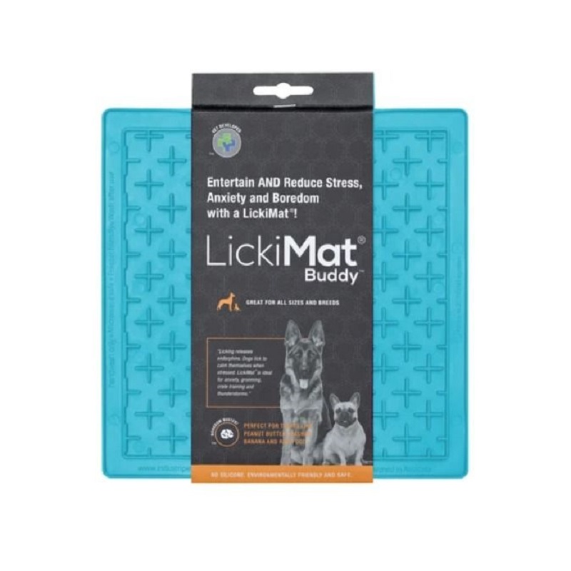 LickiMat Buddy Large lzacia podloka 30x25 cm tyrkysov