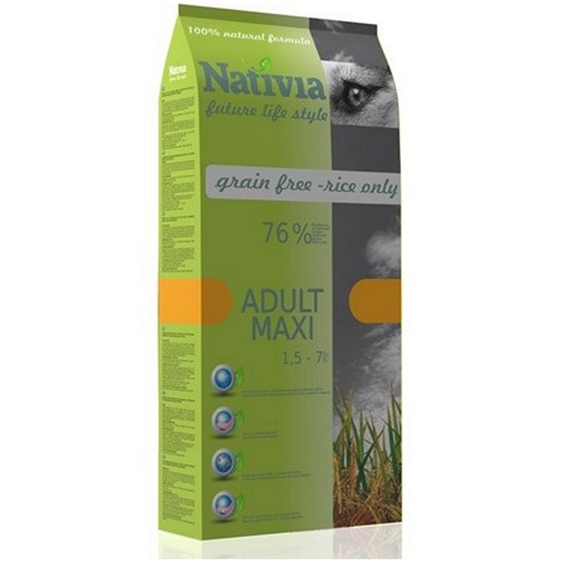 Nativia adult maxi granule pre dospelch psov vekch plemien 15 kg