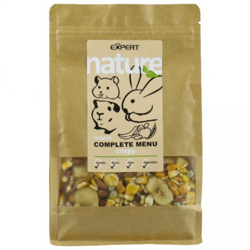 Nature Pet Expert Complete Menu Crispy krmivo pre hlodavce 600 g