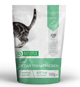 Natures P kapsika cat kitten chicken & ocean fish 100 g