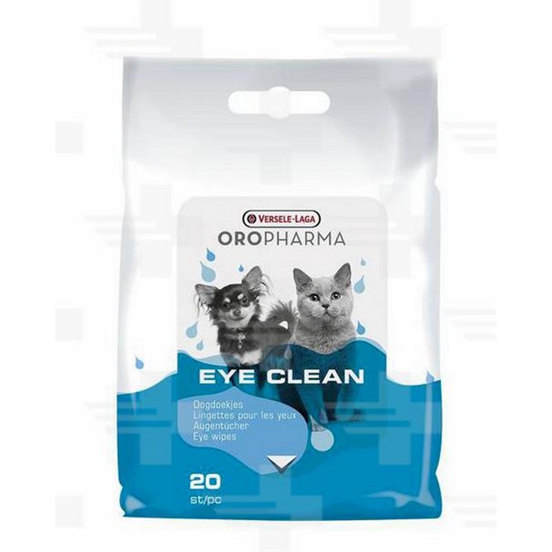 Oropharma čistiace utierky Eye Clean pre psov a mačky 20 ks