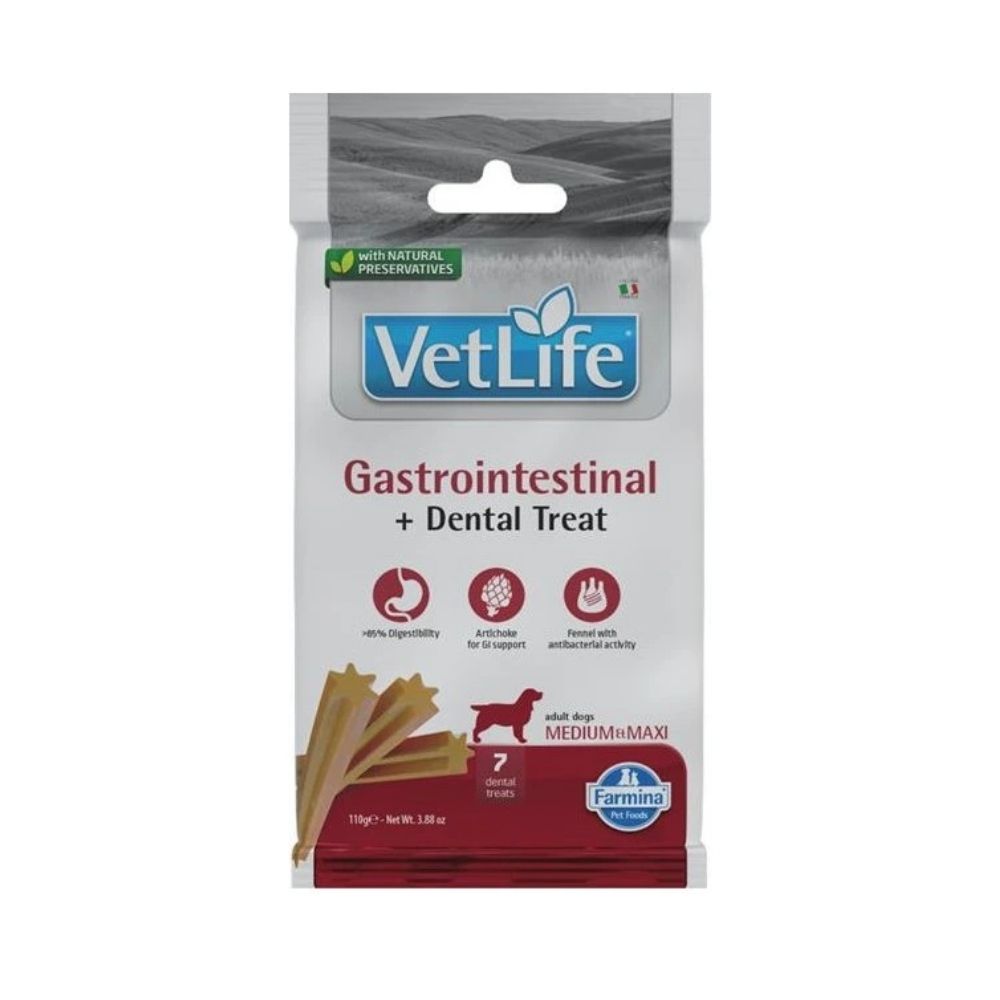 Pamlsok Farmina Vet Life Dog Gastrointestinal Adult medium & maxi 100g