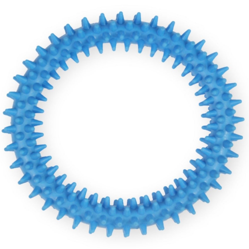 Pet Nova hračka krúžok dentálny modrý 12 cm