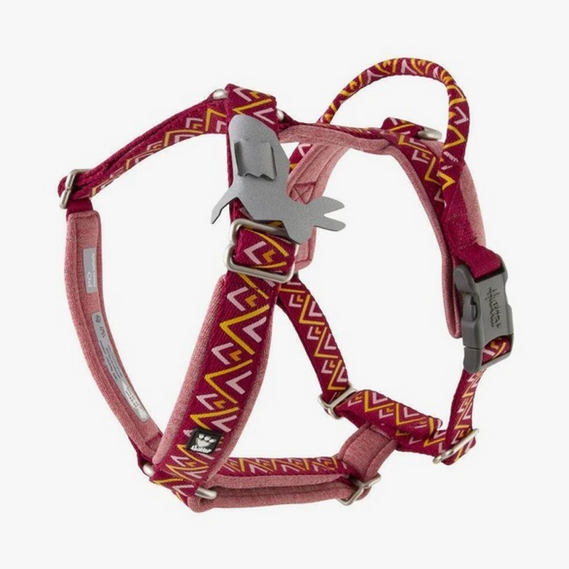 Postroj pre psa Y Hurtta Razzle Dazzle ruov 45-55 cm