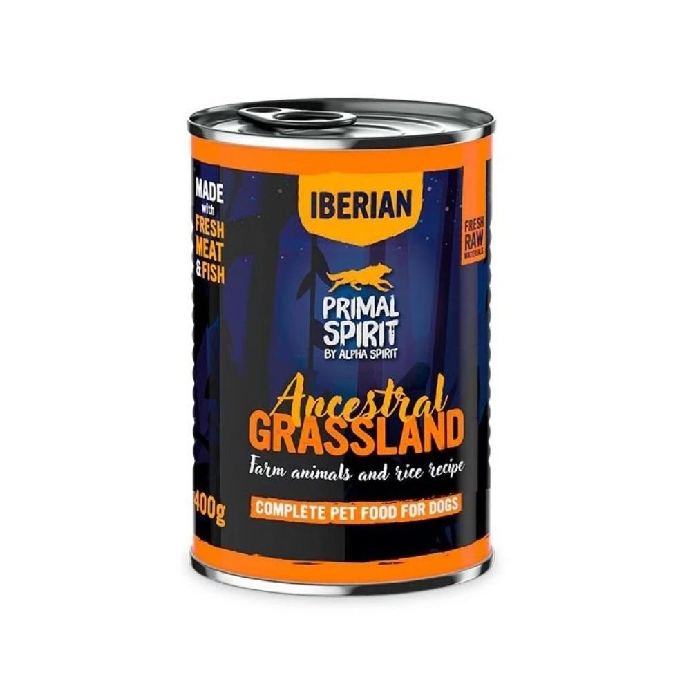 Primal Spirit Dog Iberian - Ancestral Grassland 400g