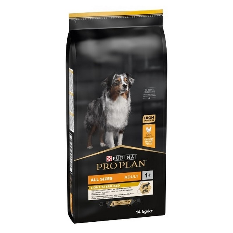 Purina Pro Plan All Size Light / Sterilised Adult Chicken 14 kg