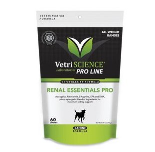 Vetri Science Renal essentials PRO Canine žuvacie tablety 60 tbl.