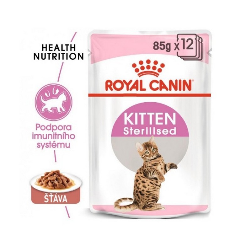 Royal Canin KITTEN  sterilised v ave 12x 85g