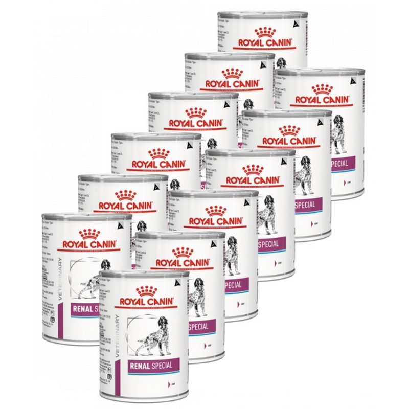 Royal Canin VD dog renal special konzerva Multipack 12x 410g