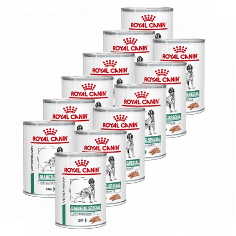 Royal Canin VHN dog diabetic LC konzerva Multipack 12x 410 g