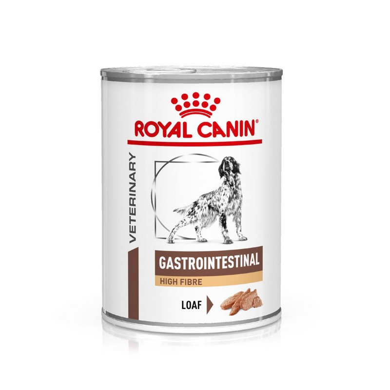 Royal Canin VHN dog gastrointestinal High Fibre konzerva pre psy 410 g