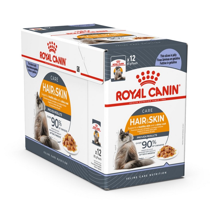 Royal Canin Hair & Skin kapsiky pre maky v el balenie 12 x 85 g
