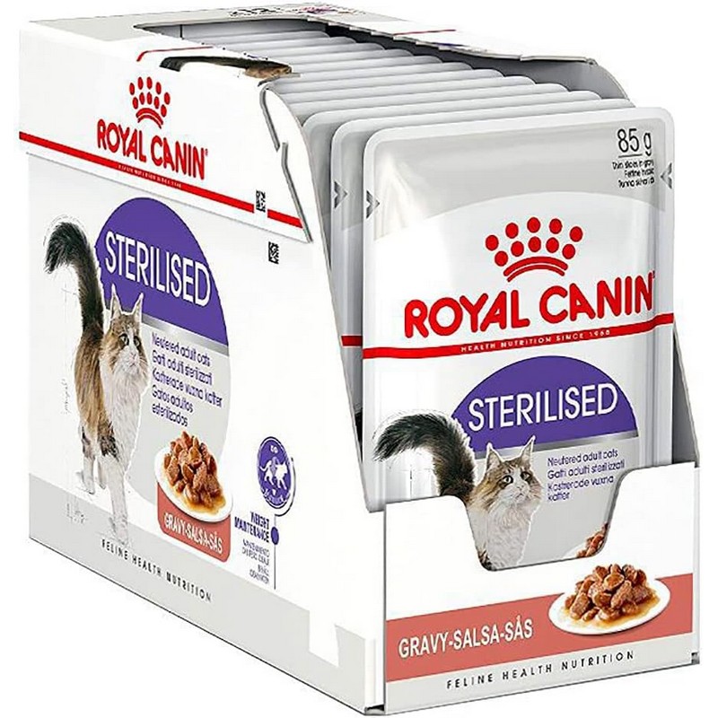 Royal Canin Sterilised kapsiky pre maky v ave 12 x 85 g
