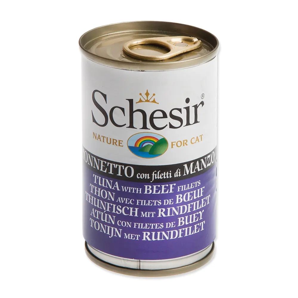 Schesir Jelly Cat - Tuniak s hovdzm 140g