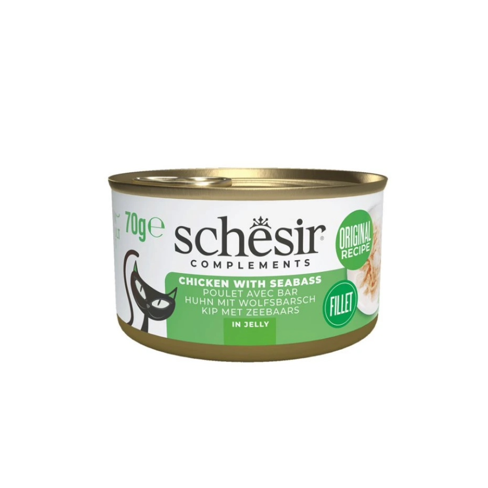 Schesir Jelly Cat - kuracie s morsk�m vlkom 70g