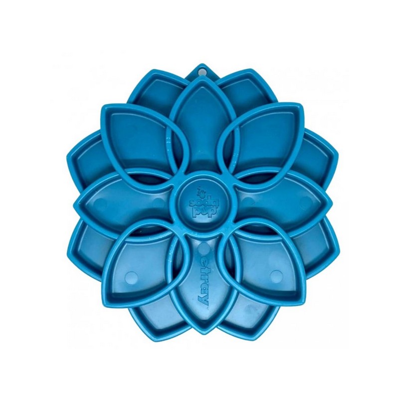 SodaPup nylonová senzorická miska Mandala modrá