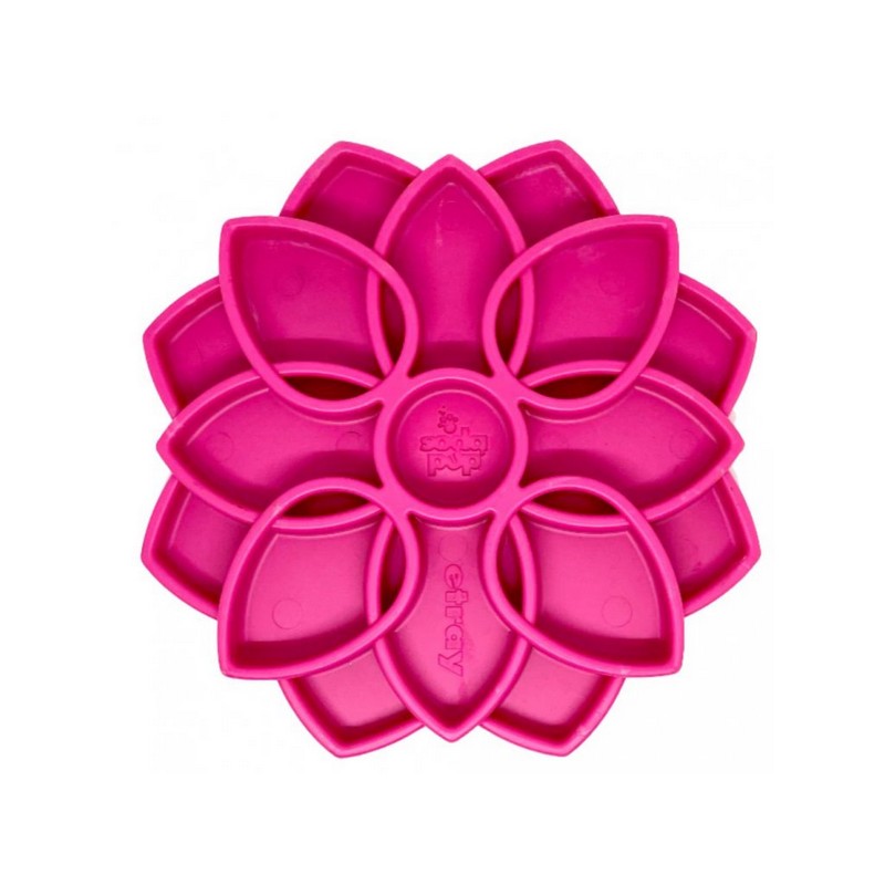 SodaPup nylonová senzorická miska Mandala ružová