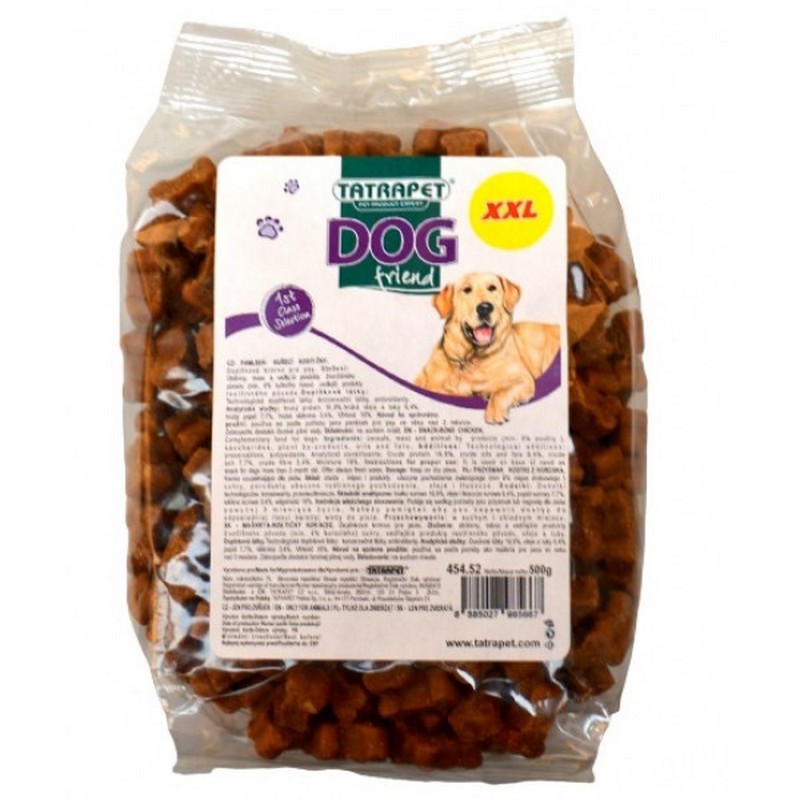 Tatrapet Dog friend pamlsky pre psov kuracie kostiky 500g