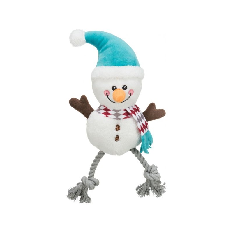 Trixie hraèka pre psa Xmas plyšový snehuliak 41cm