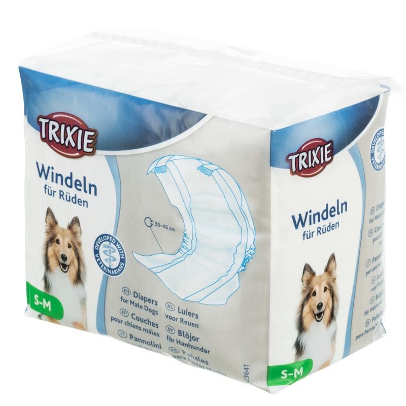 Trixie plienka pooperan pre psy S - M  3046cm 12ks