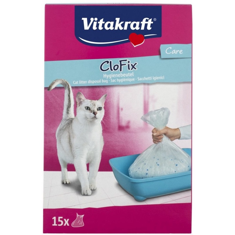 VITAKRAFT CAT CLOFIX PVC sky 15 ks
