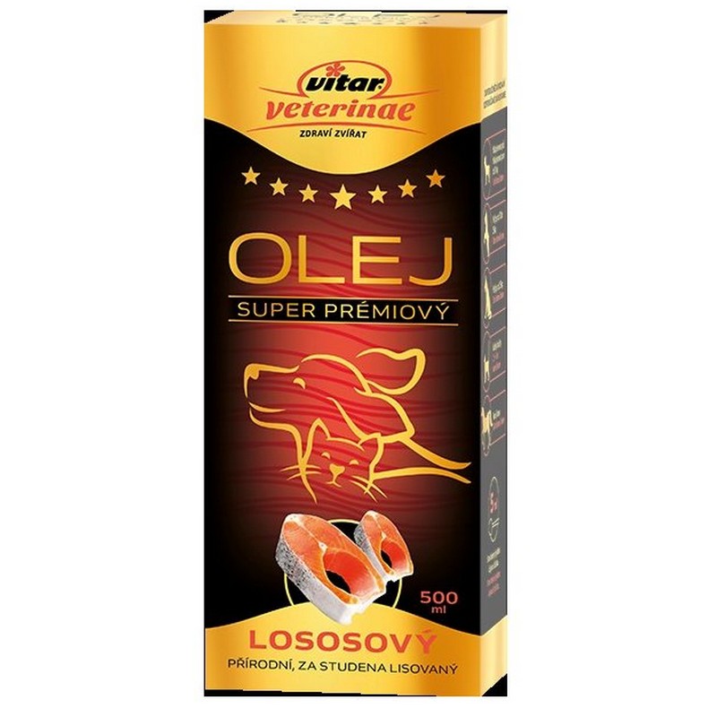 VITAR Veterinae lososov olej 500 ml