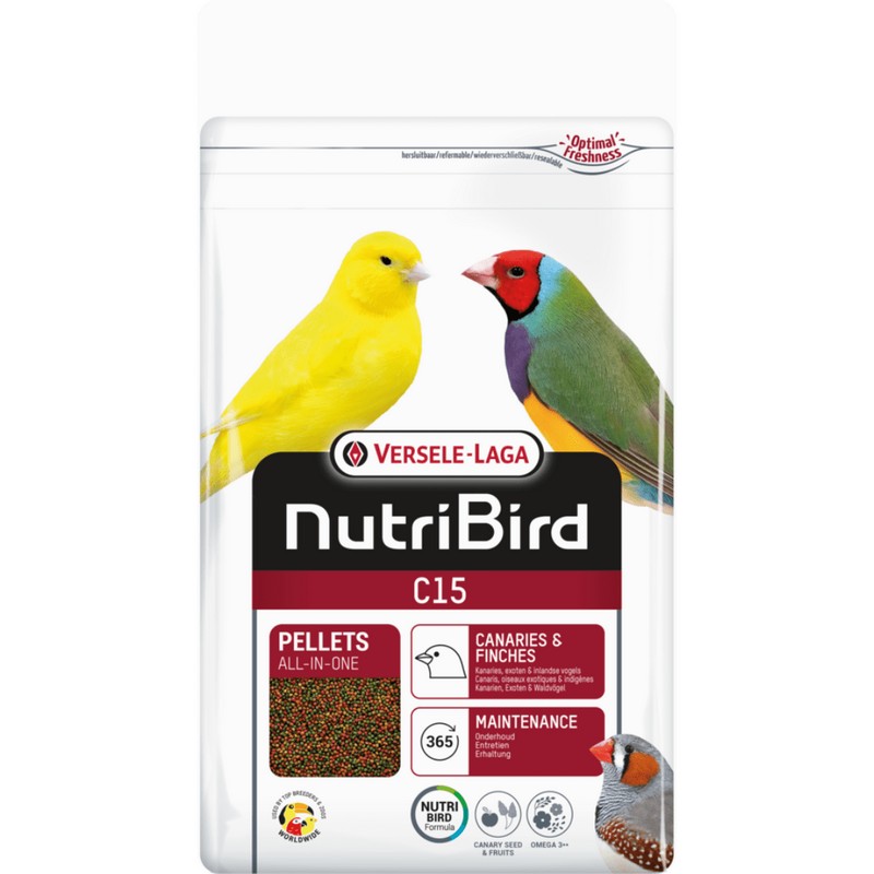 Versele laga nutribird C15 1kg extrudy pre kanáriky a exoty