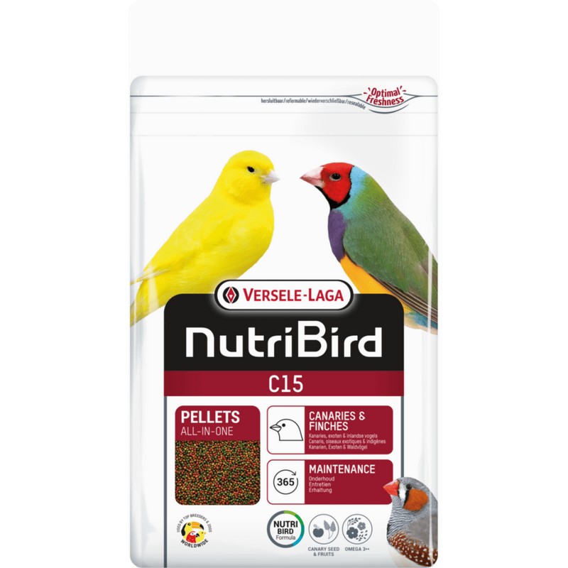 Versele laga nutribird C15 1kg extrudy pre kanriky a exoty