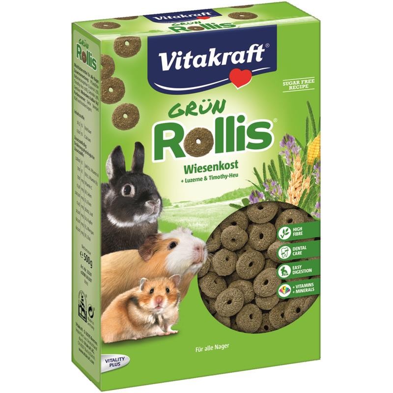 Vitakraft Grn Rolls pre hlodavce 500g