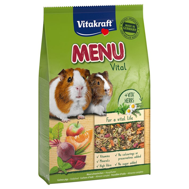 Vitakraft Menu Vital s bylinkami pre morat 1 kg